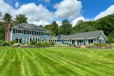 Transitional exterior home idea in Other