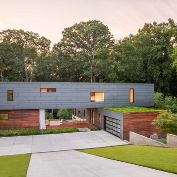 Split Box House