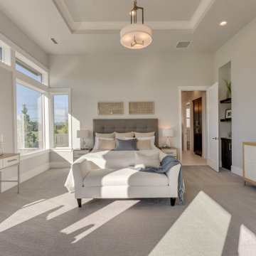 Luxury Custom Home with Clean Lines, Natural Materials & Contemporary Style