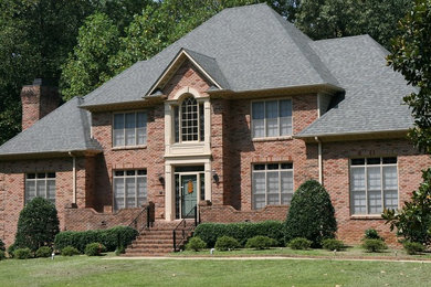 Inspiration for a timeless exterior home remodel in Birmingham