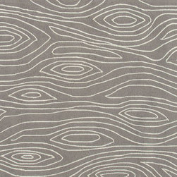 Gray Faux Bois Indoor/Outdoor Rug - Rugs