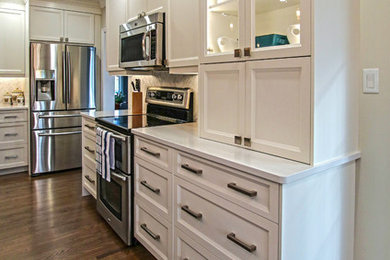 Inspiration for a large transitional home design remodel in Other