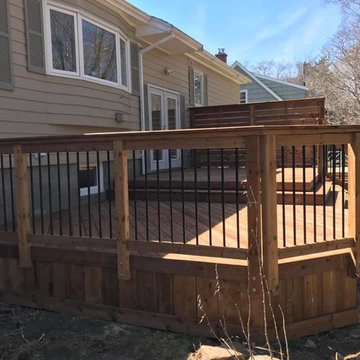 Halifax Two Level Pressure Treated Deck