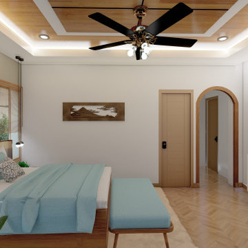 Coastal Master Bedroom Renovation in Greenwich