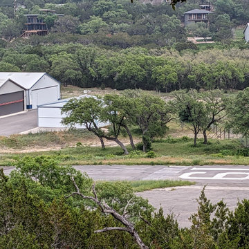 Airstrip at the back
