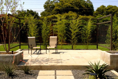 Inspiration for a contemporary patio remodel in Other