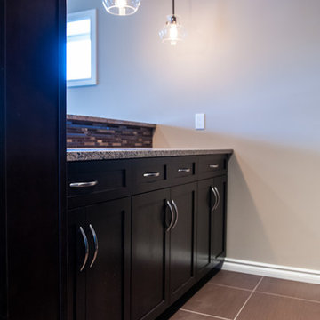 Masculine Modern Basment