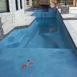 Pool with fun tile inserts - Products