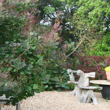 Traditional garden in Northwest Hills