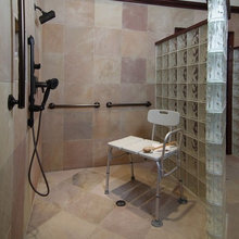 Showers with Glass Block