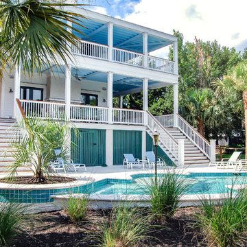 Classic Southern Charm Custom Home with Beach Influences on Sullivan's Island