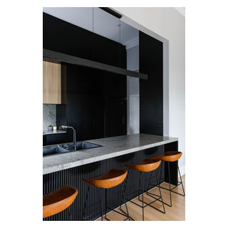 Newport Kitchen - Contemporary - Kitchen - Melbourne - by The Inside ...