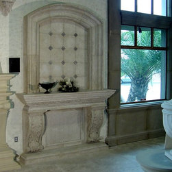 Fireplace surrounds and mantels - Indoor Fireplaces