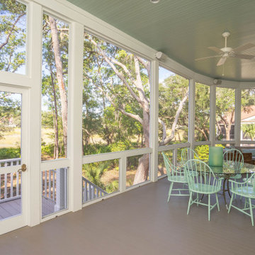 Bermuda Bluff Rear Porch
