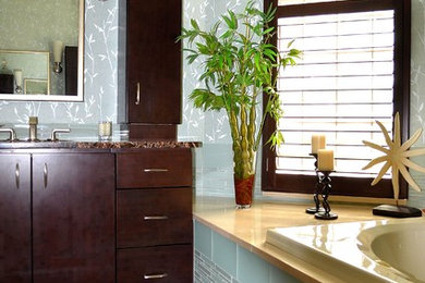 Island style bathroom photo in Miami