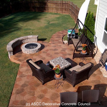 Stamped concrete by Decorative Concrete Council Contractors