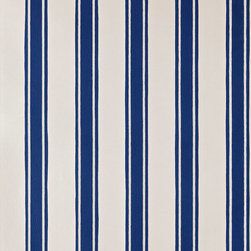 Block Print Stripe BP 753 - Wallpaper