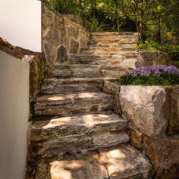 Outdoor entertainment area (Landscaping, Decking, Pool and Tiling.)