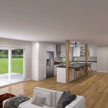 From Closed to Connected - 3D Concept Renderings