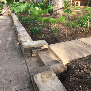 Marine Street Rustic Wall Restoration