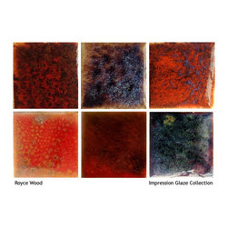 Royce Wood, 'Impression Glazes' - Mosaic Tiles
