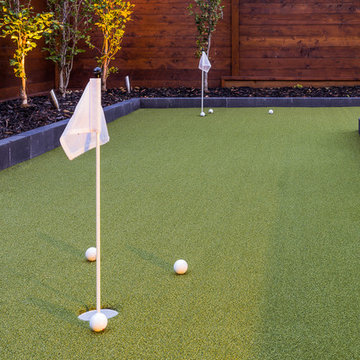 Putting & Pints under the Pergola