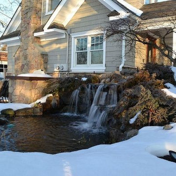 Backyard Winter Pond (Long Island/NY):