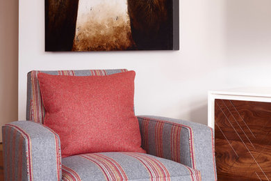 Inspiration for a contemporary living room remodel in Other