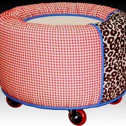 TrueBee&reg; Design - TrueBee&reg; Design CROWN Storage Ottoman - Toy Organizers
