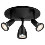 Access Lighting - Cobra, 3-Light LED Spotlight, Black, Replaceable LED - Access Lighting is a contemporary lighting brand in the home-furnishings marketplace.  Access brings modern designs paired with cutting-edge technology, at reasonable prices.