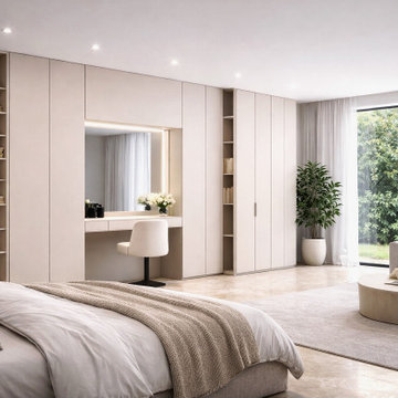 High-End Custom Walk-in Closet Systems by VelArt, Miami