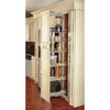 Adjustable Solid Surface Pantry System for Tall Pantry Cabinets, 8.63Wx74.88H"