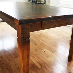 Reclaimed Wood Harvest Tables - Products