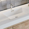 Boutique Bath Vanity, Natural Wood, 60", Single Sink, Freestanding