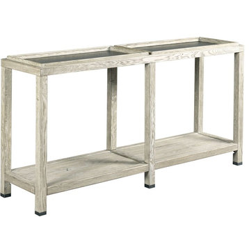 Kincaid Furniture Trails Elements Console Table, Grey