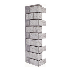 176-33-NEW YORK BRICK CORNER - 33"H X 8"W X 3/4"D - Wall Panels