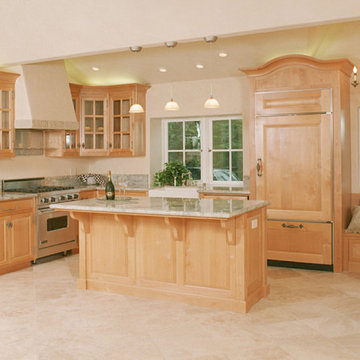 Alder flush inset cabinets in Carmel