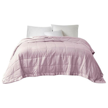 100% Polyester Premium Oversized Down Alternative Blanket, Lilac