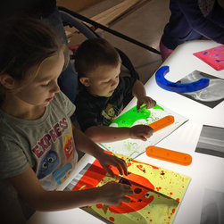 Akron Children's Museum Light Table - Lighting
