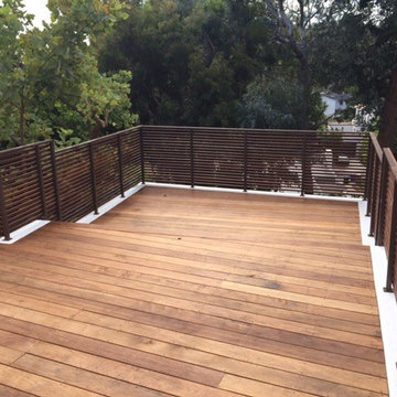 Modern IPE backyard - Santa Monica