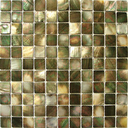 Shell mosaic,mother of pearl mosaic, back splash, - Wall Decor