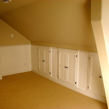 Attic Storage Houzz Attic Storage Houzz, Attic Knee Wall Storage Ideas