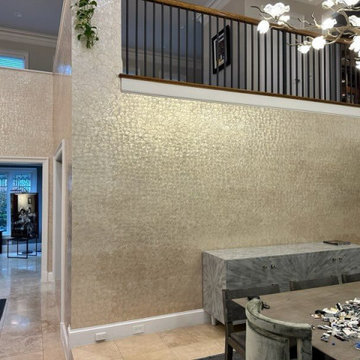 Wallpaper installation Dining Room in Schaumburg