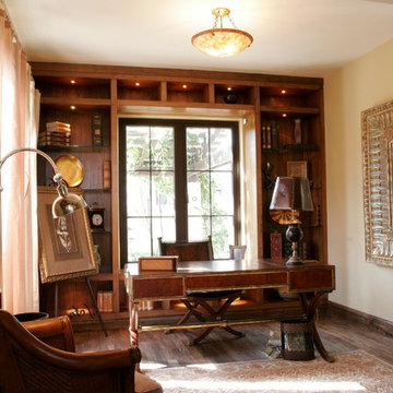 Rooms - Home Office - With Antiques Chinese Design Elements