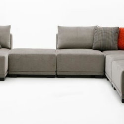 Calvin Sectional by DellaRobbia - Sectional Sofas