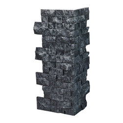 164-JERUSALEM STACKED CORNER 24"H X 7"W X 1"D - Wall Panels