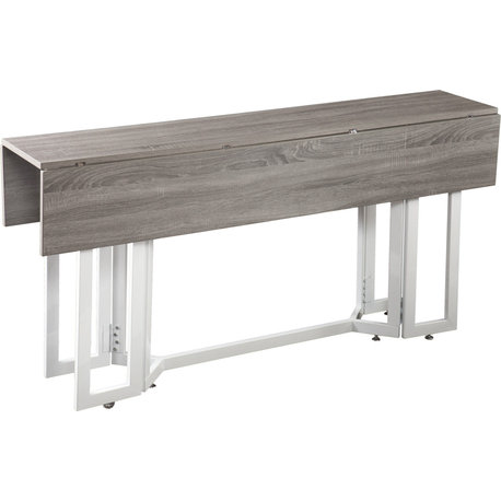 Driness Drop Leaf Console to Dining Table - Natural