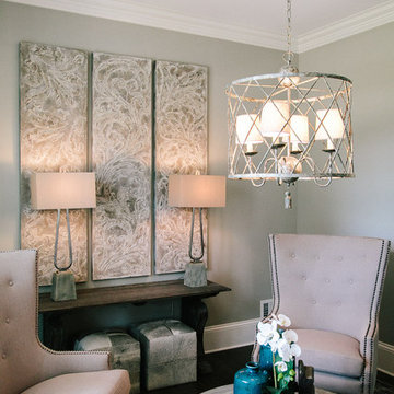 Transitional Sitting Room, Marietta, GA