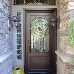 Pianna - Iron & Glass Door - Front Doors