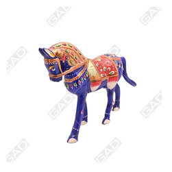 ADROIT MEENAKARI HORSE - Decorative Objects And Figurines